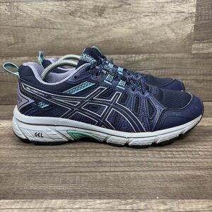 Asics Gel-Venture 7 Blue Purple Womens US Size 8 EUR 39.5 1012A476 Running Shoes